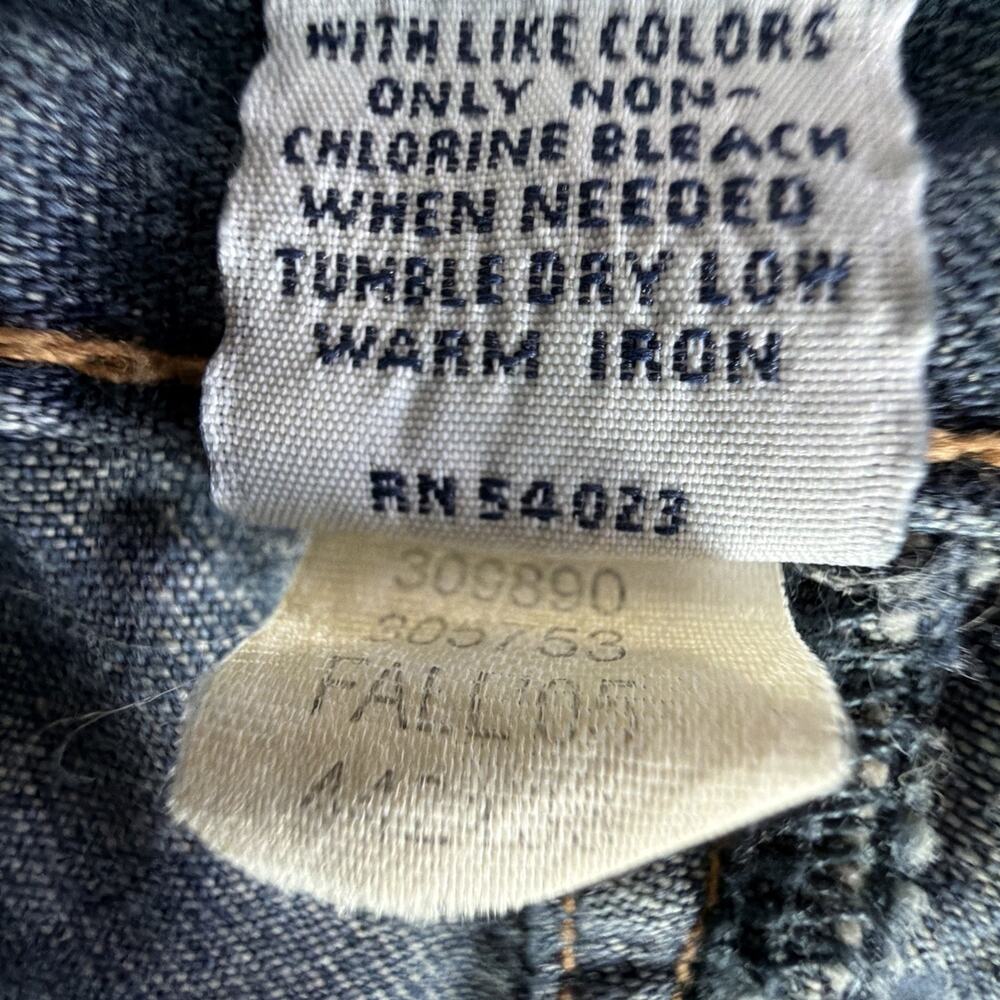 Gap Denim Blue Jean Sz 4 Pockets Belt Women’s Prairie Yellowstone Skirt bohemian - Picture 9 of 10